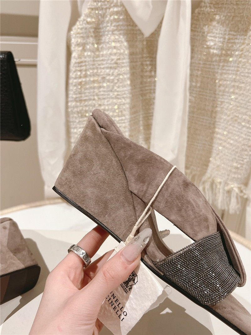 bc steel D1am0nd wedge slippers