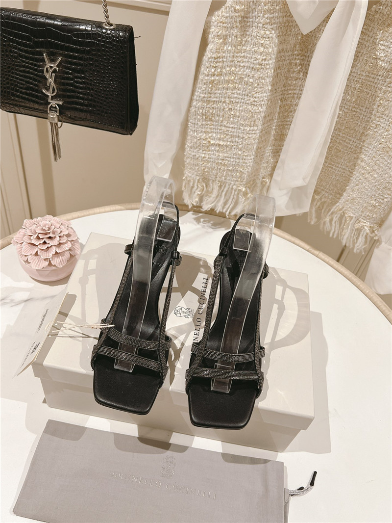 BC steel diamond sandals