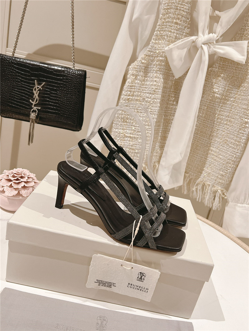 BC steel diamond sandals