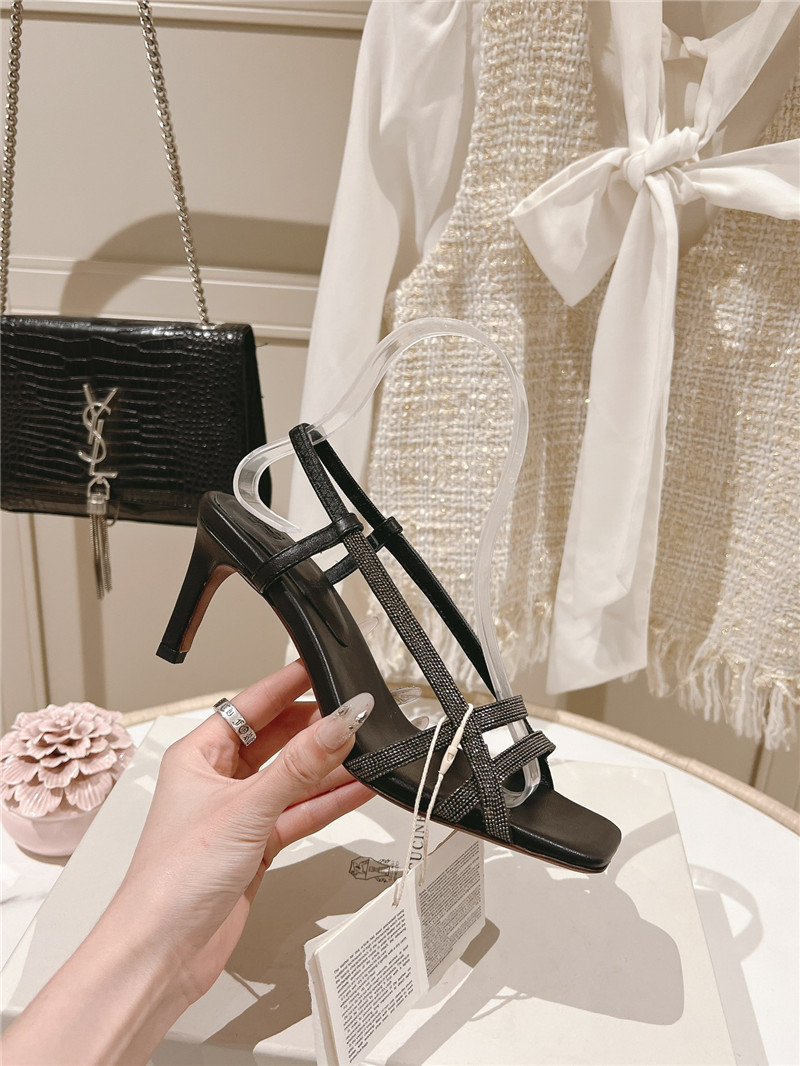 BC steel diamond sandals