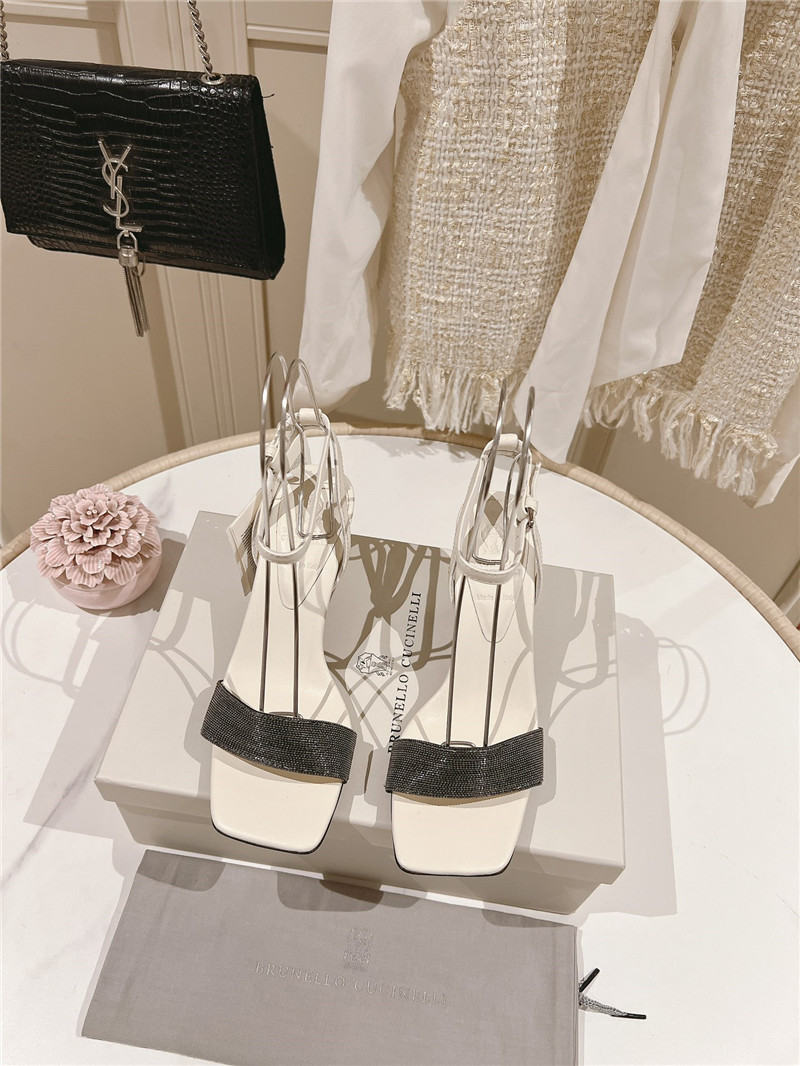 BC steel diamond sandals