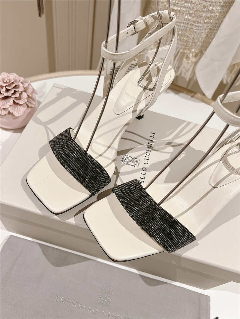 BC steel diamond sandals