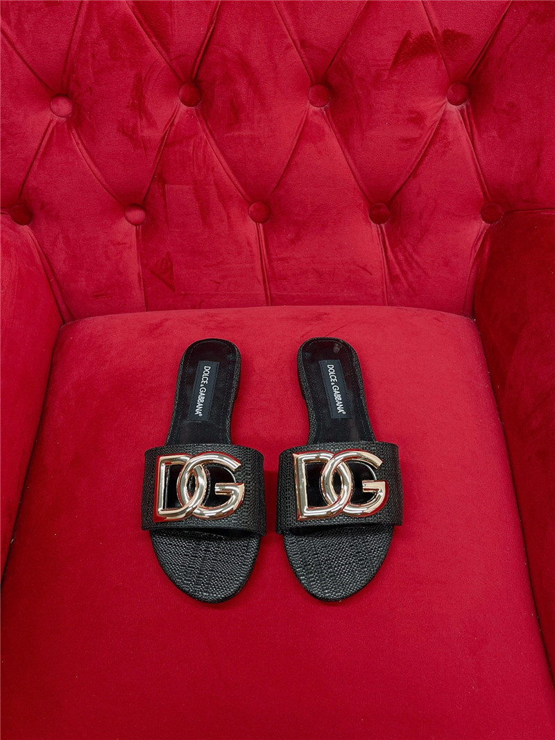 Dolce & Gabbana d&g new flat slippers