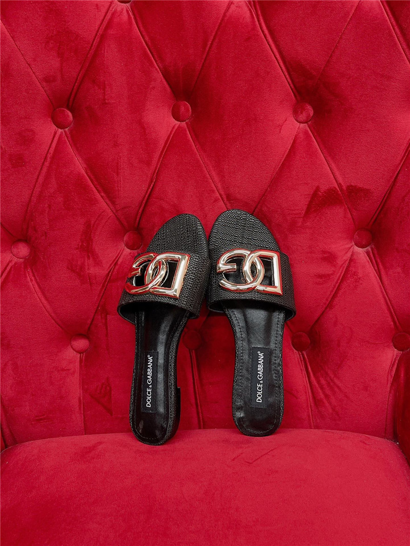 Dolce & Gabbana d&g new flat slippers