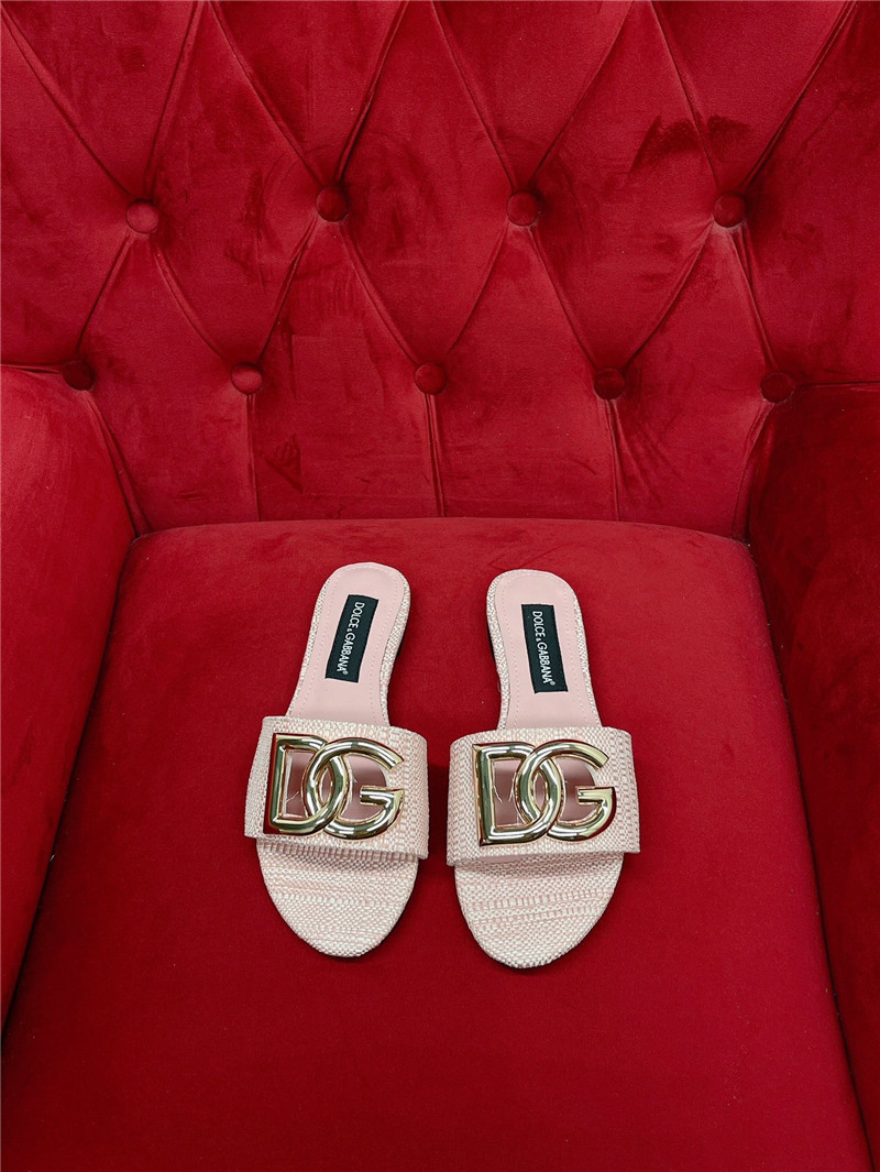 Dolce & Gabbana d&g new flat slippers
