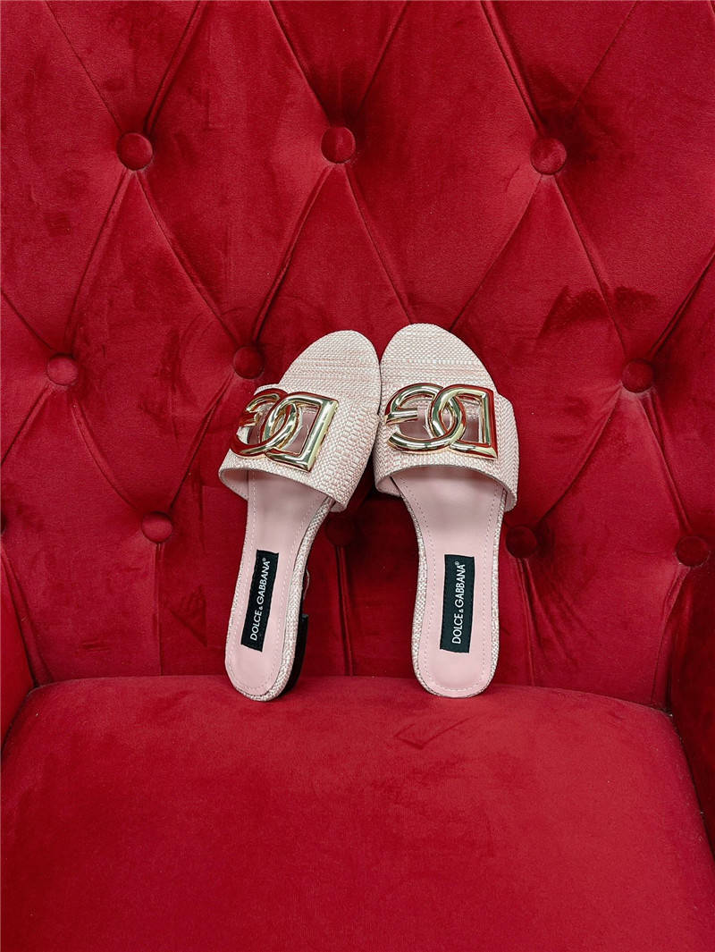 Dolce & Gabbana d&g new flat slippers