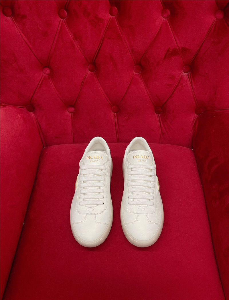 Prada Beige Leather Women¡¯s Sneakers