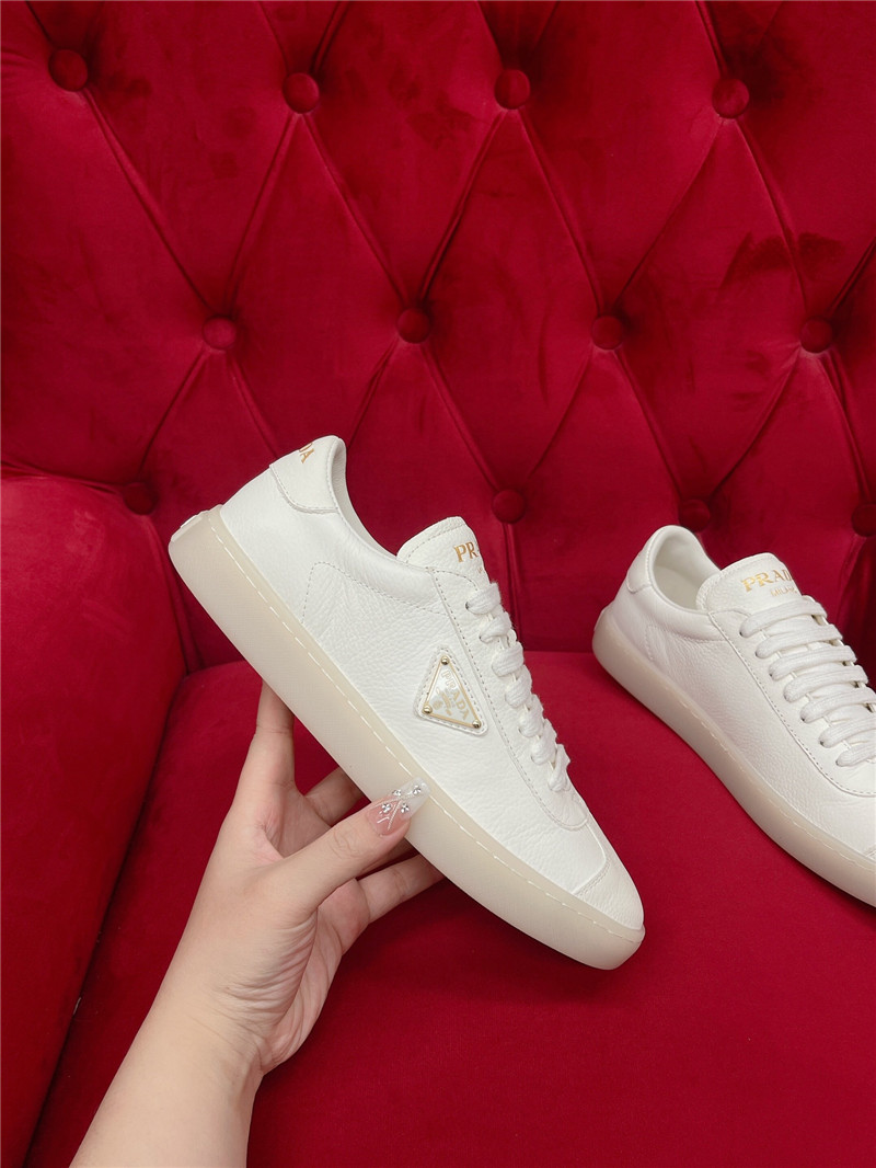 Prada Beige Leather Women¡¯s Sneakers
