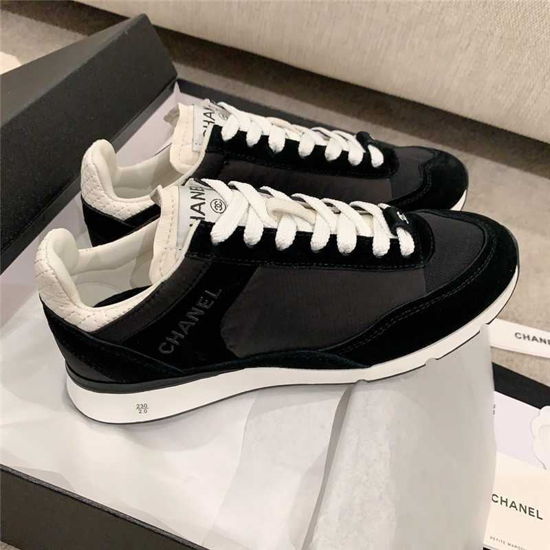 Ch**el black women’s sneakers