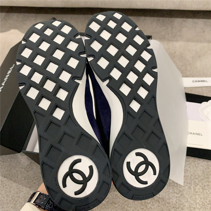 Ch**el blue women’s sneakers