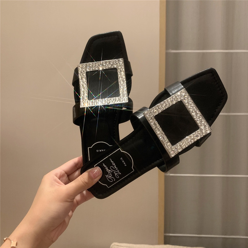 Roger vivor square buckle half drag