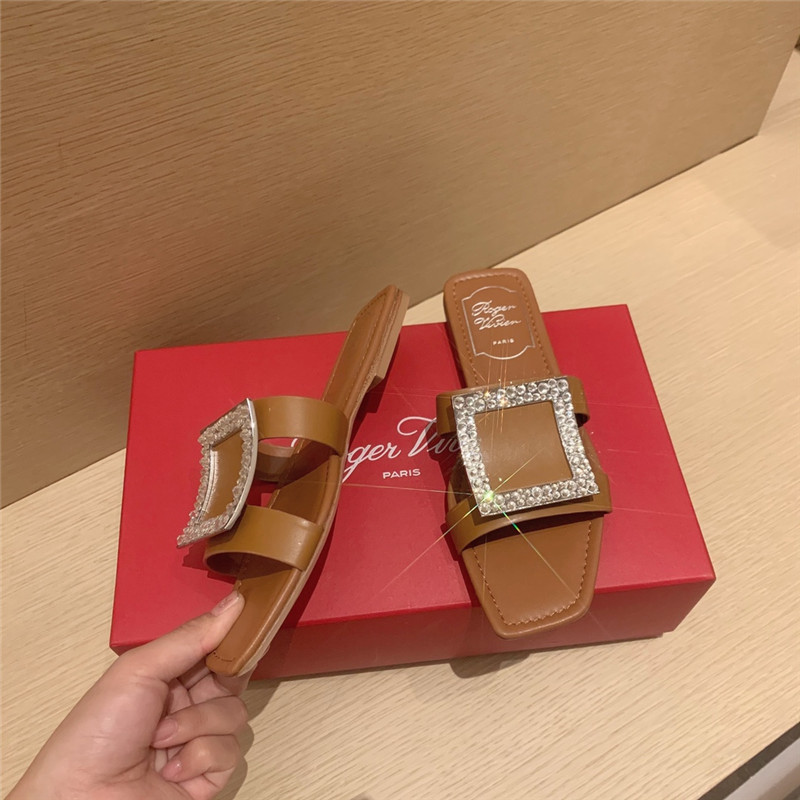 Roger vivor square buckle half drag