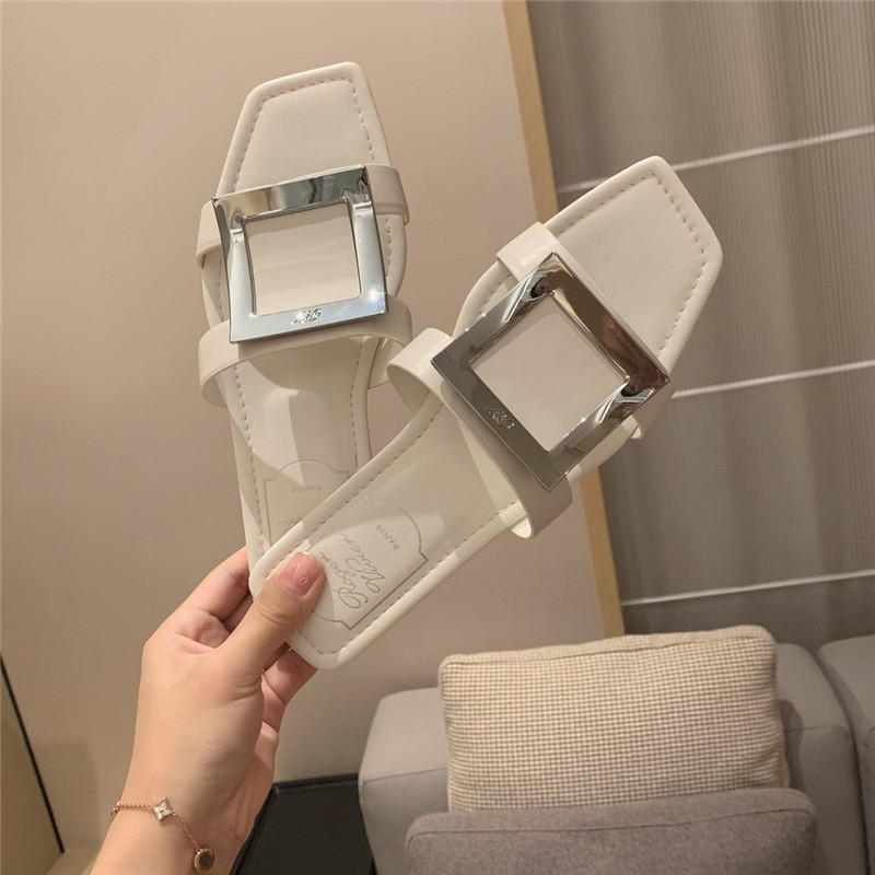 Roger vivor square buckle half drag