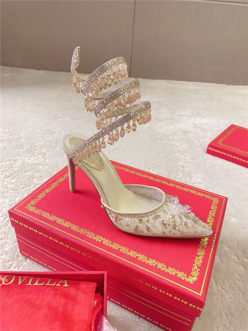 rene caovilla new high heels