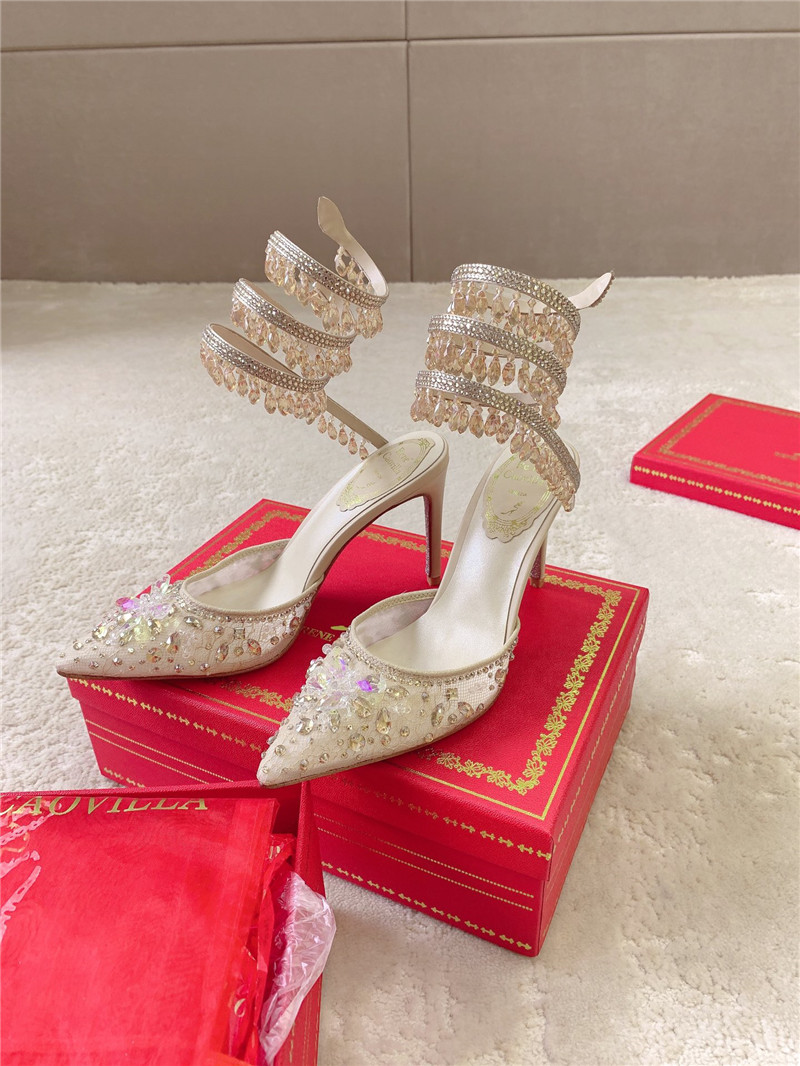 rene caovilla new high heels