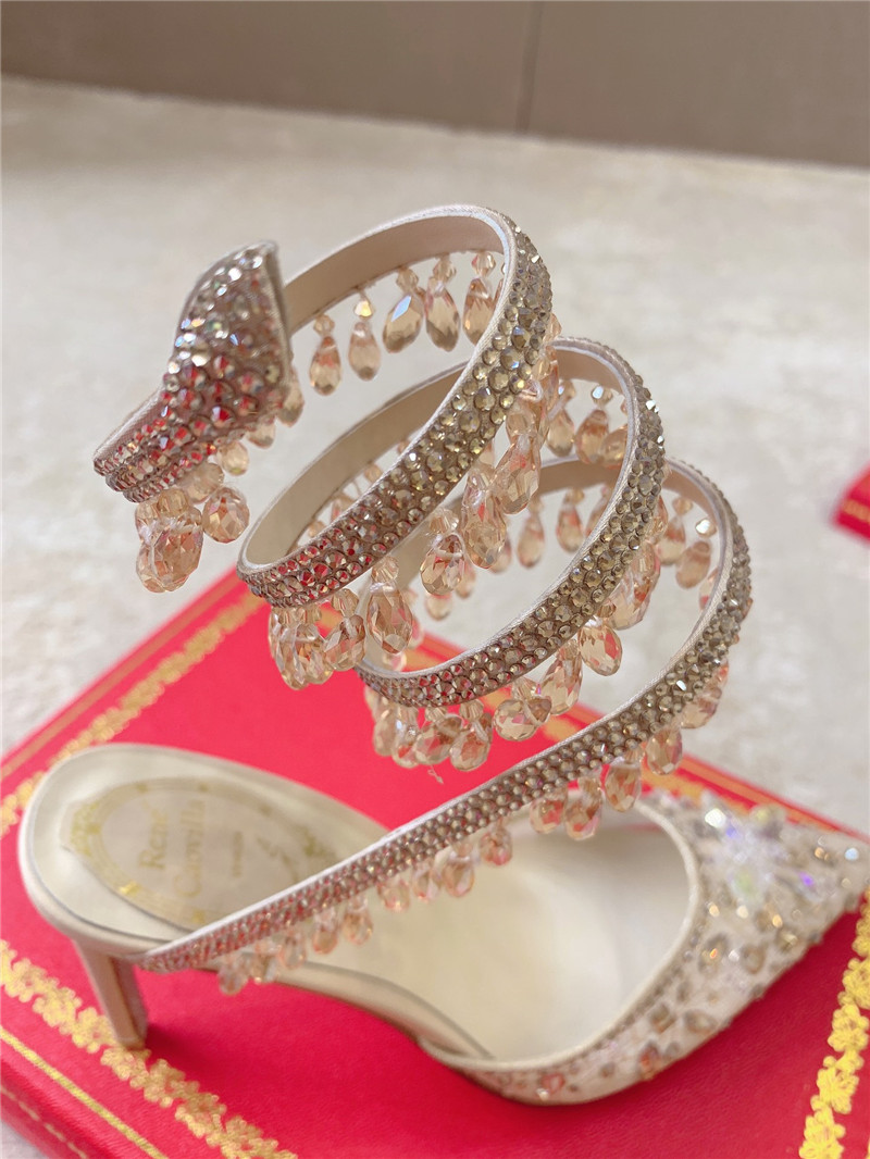 rene caovilla new high heels