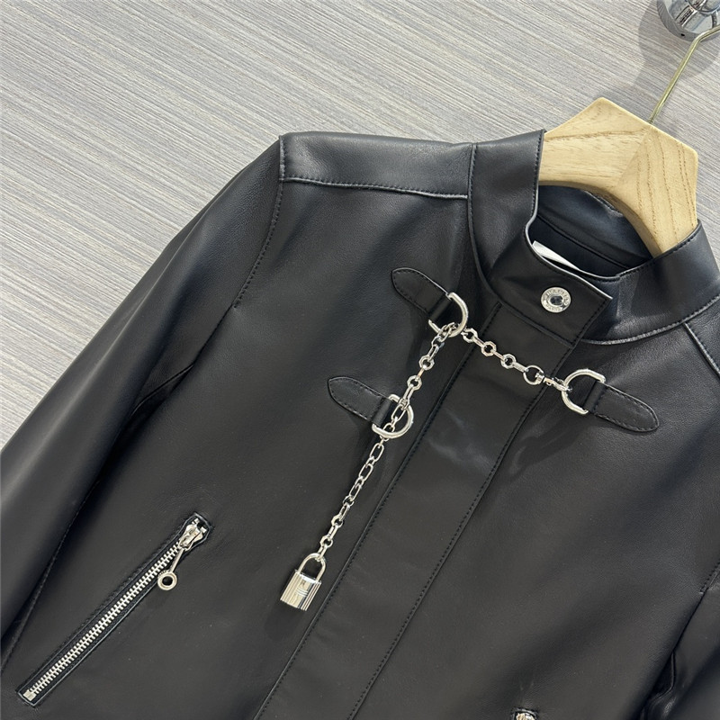 H**me5 lambskin jacket