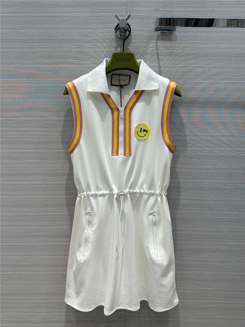 Gucci american preppy retro sports dress