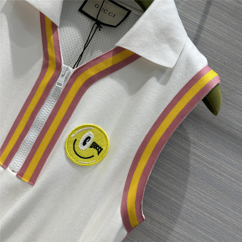 Gucci american preppy retro sports dress