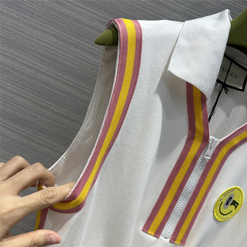 Gucci american preppy retro sports dress