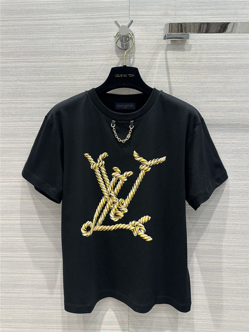 louis vuitton LV new Nautical nautical series T-shirt