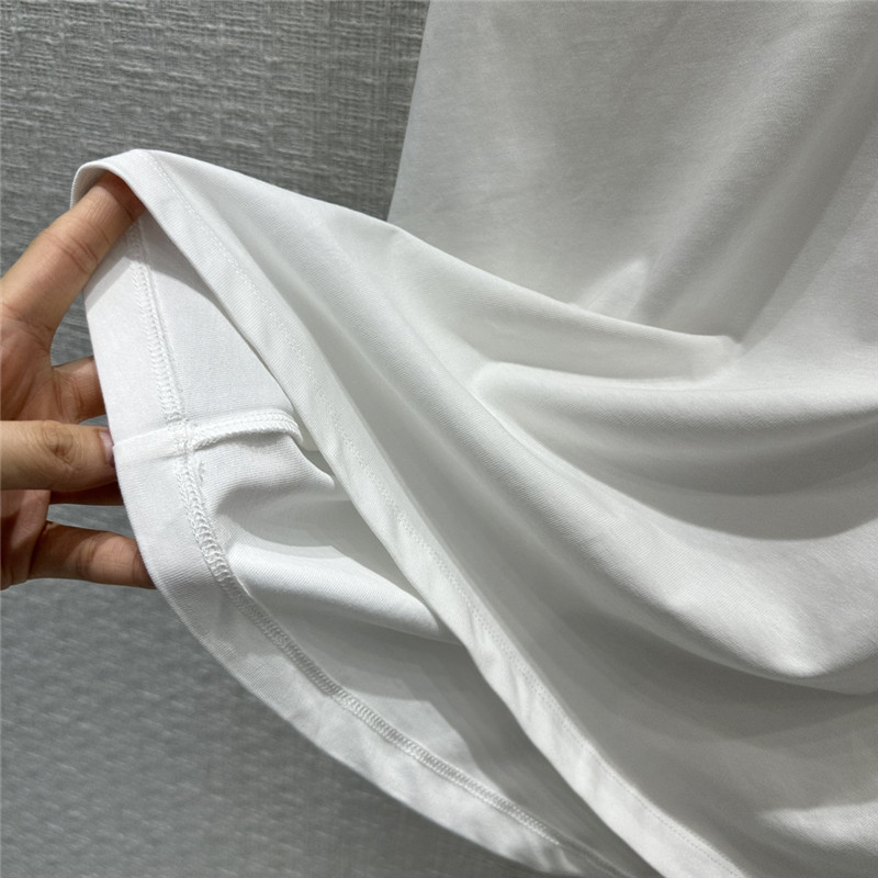 Chloé floral logo embroidered short-sleeved T-shirt