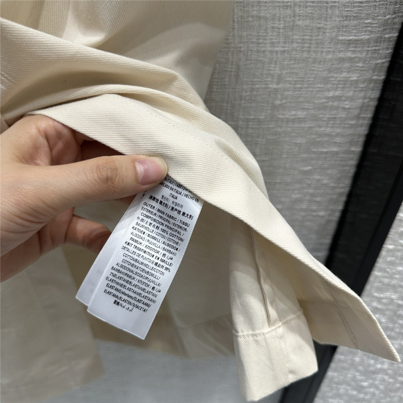 Bv*b*rry war horse embroidered shirt dress