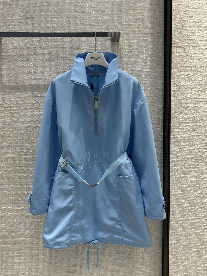 prada new nylon storm skirt