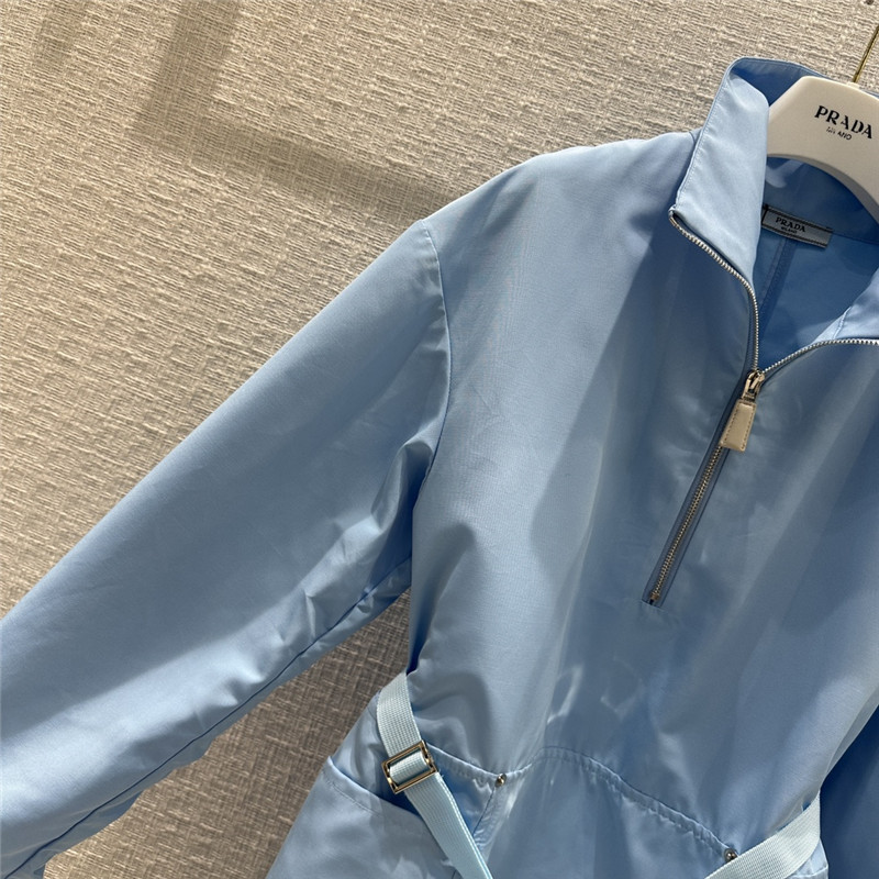 prada new nylon storm skirt