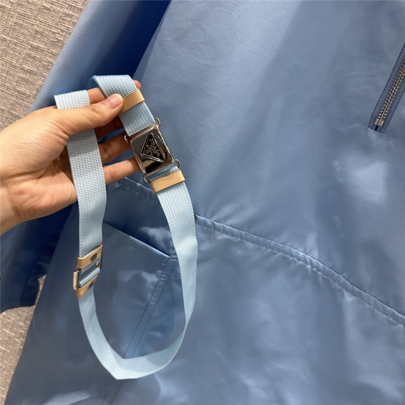 prada new nylon storm skirt