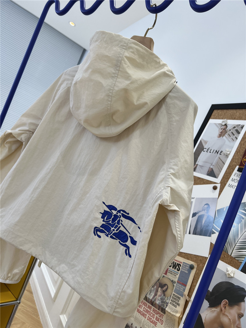 Bv*b*rry cropped waist-length nylon jacket