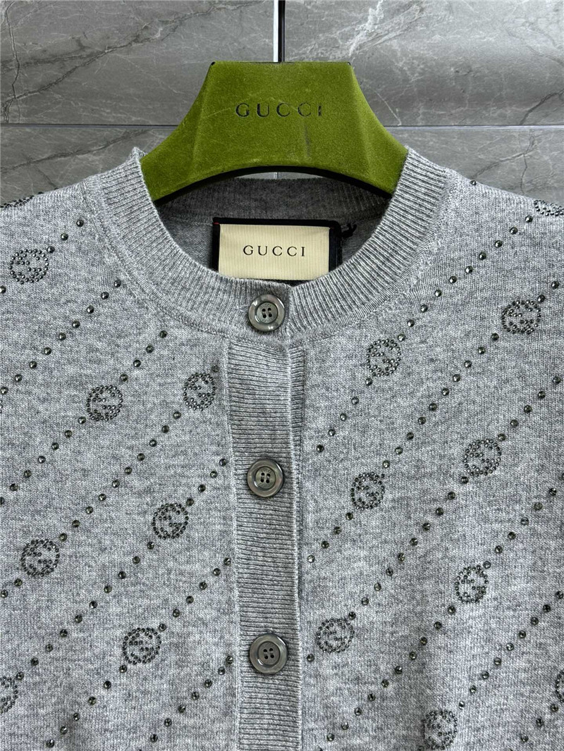 Gucci Hot Diamond Cashmere Cardigan