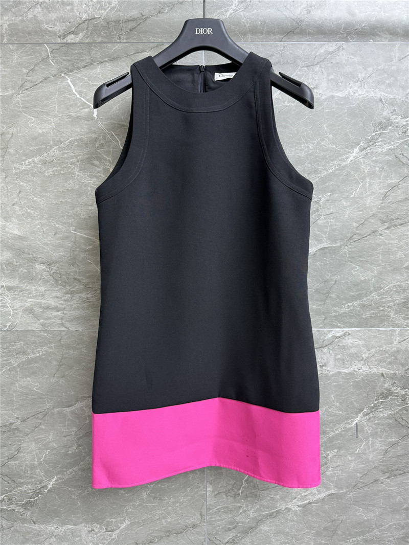 dior sleeveless dress