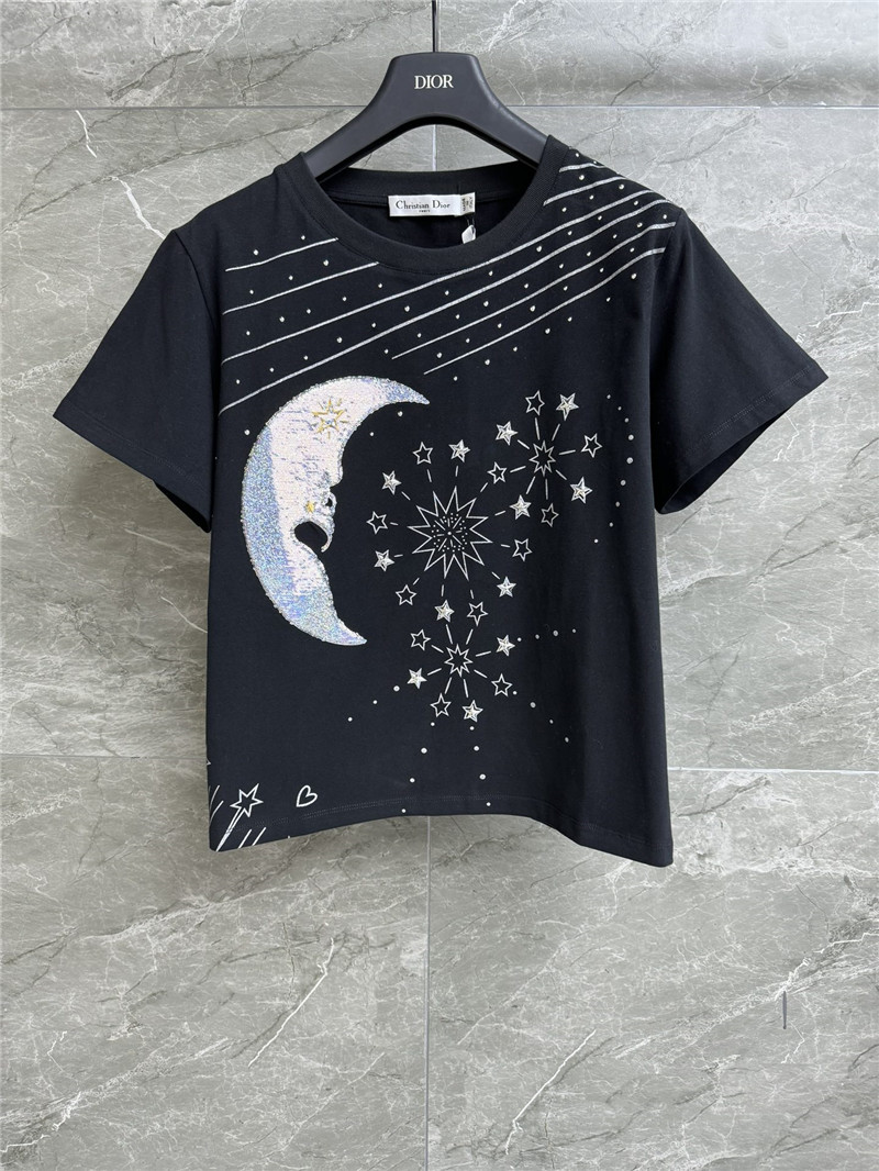 dior starry sky T-shirt