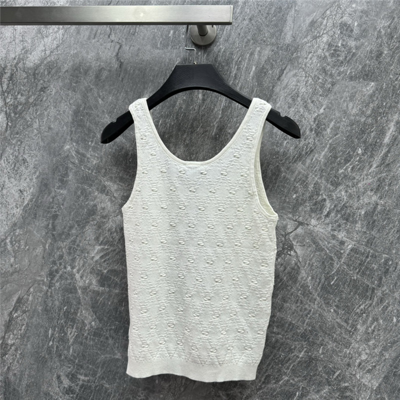 Ch**el rhombus three-dimensional vest