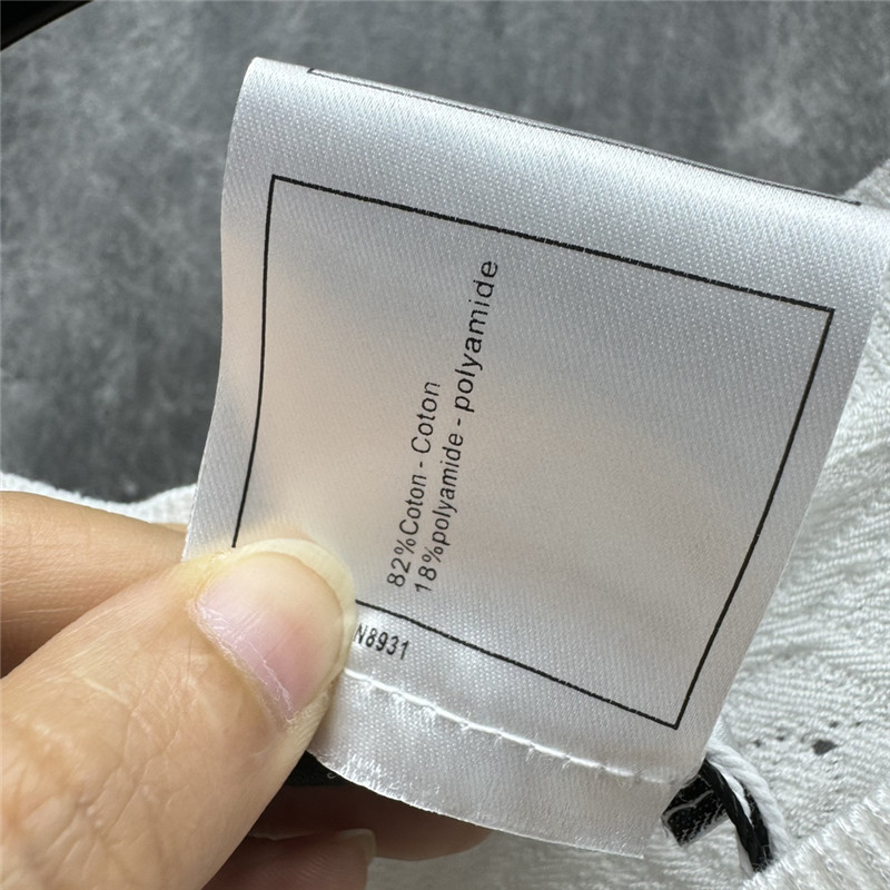 Chanel Jacquard Zip-Up Thin Cardigan