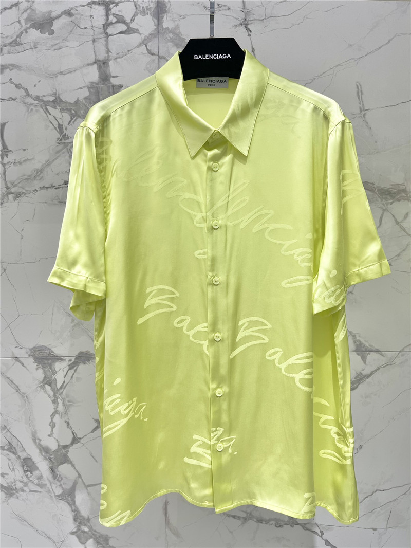 Ba1en*iaga jacquard short-sleeved suit