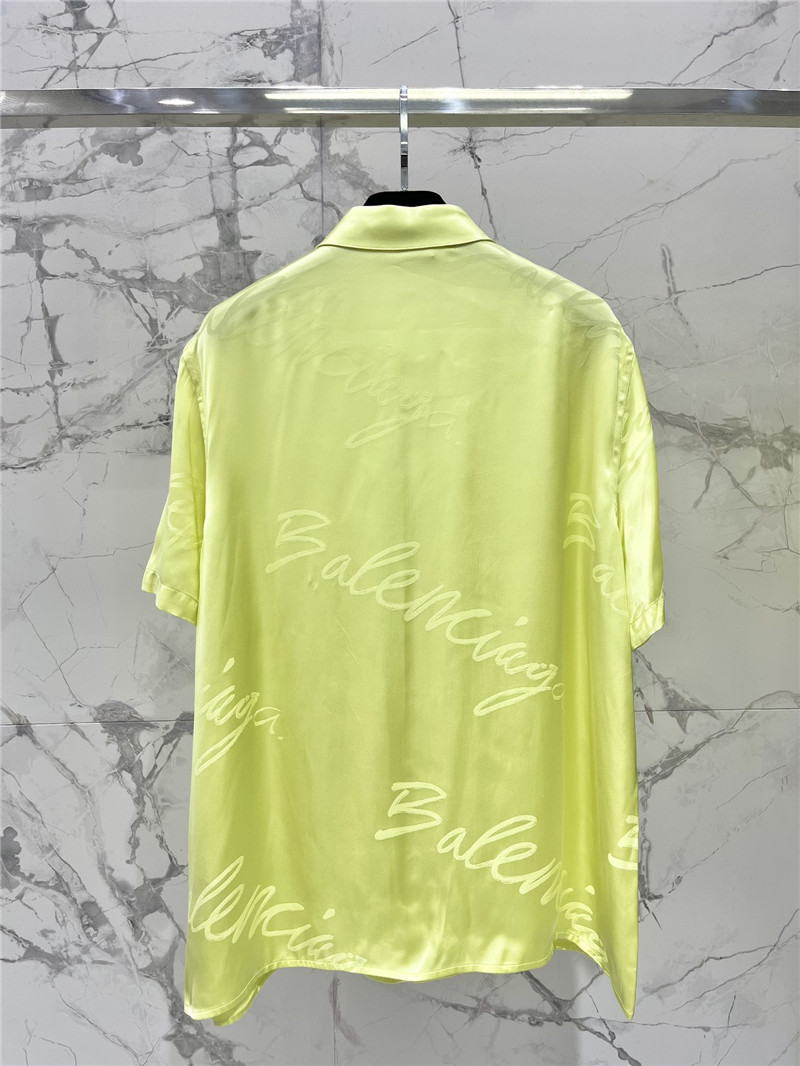 Ba1en*iaga jacquard short-sleeved suit