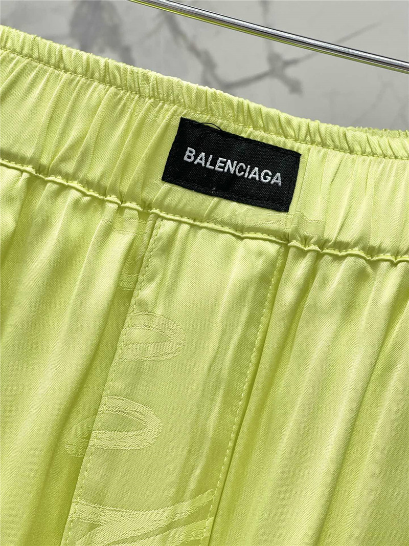 Ba1en*iaga jacquard short-sleeved suit