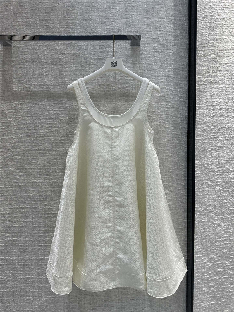 loewe new two piece sleeveless dress