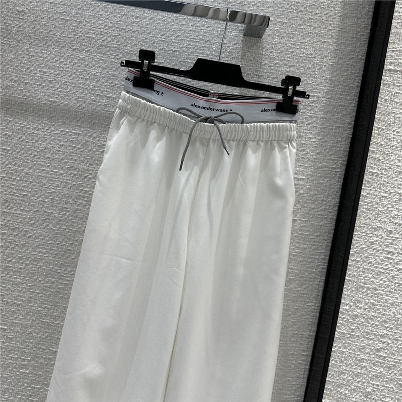 A1exa*der wang patchwork straight casual pants