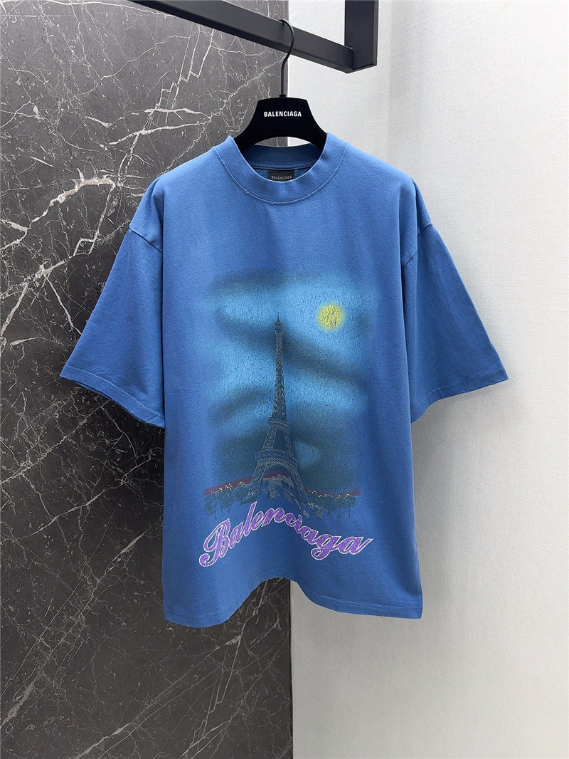 Balenciaga Distressed Short Sleeve T-Shirt