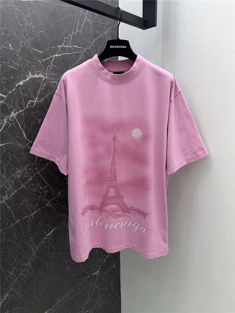 Balenciaga Distressed Short Sleeve T-Shirt