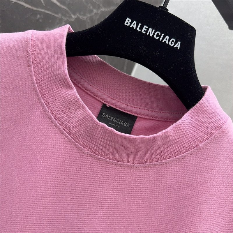 Ba1en*iaga distressed short sleeve t-shirt