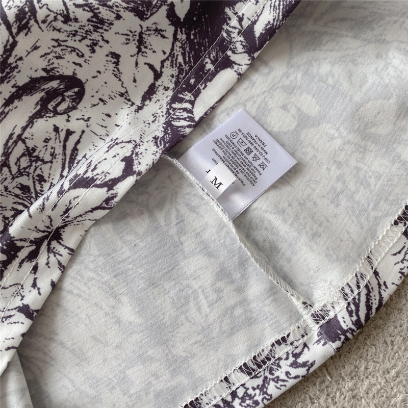 D10r contrast print short-sleeved t-shirt