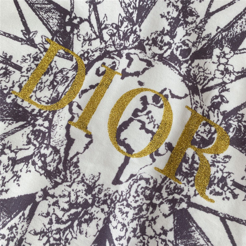 D10r contrast print short-sleeved t-shirt