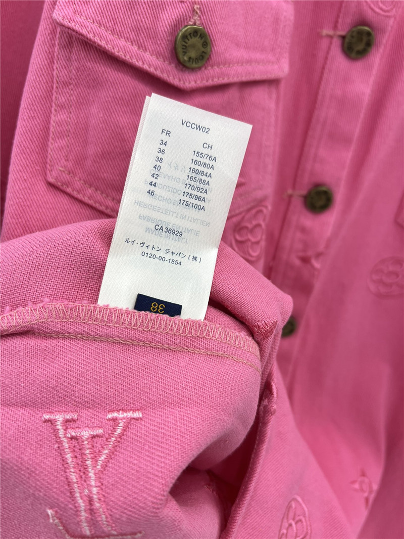 l0vis Vvtt0n lv presbyopic embroidered denim shirt