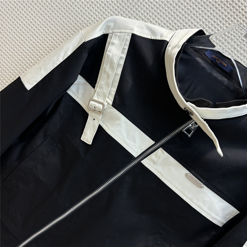 louis vuitton LV irregular zipper jacket