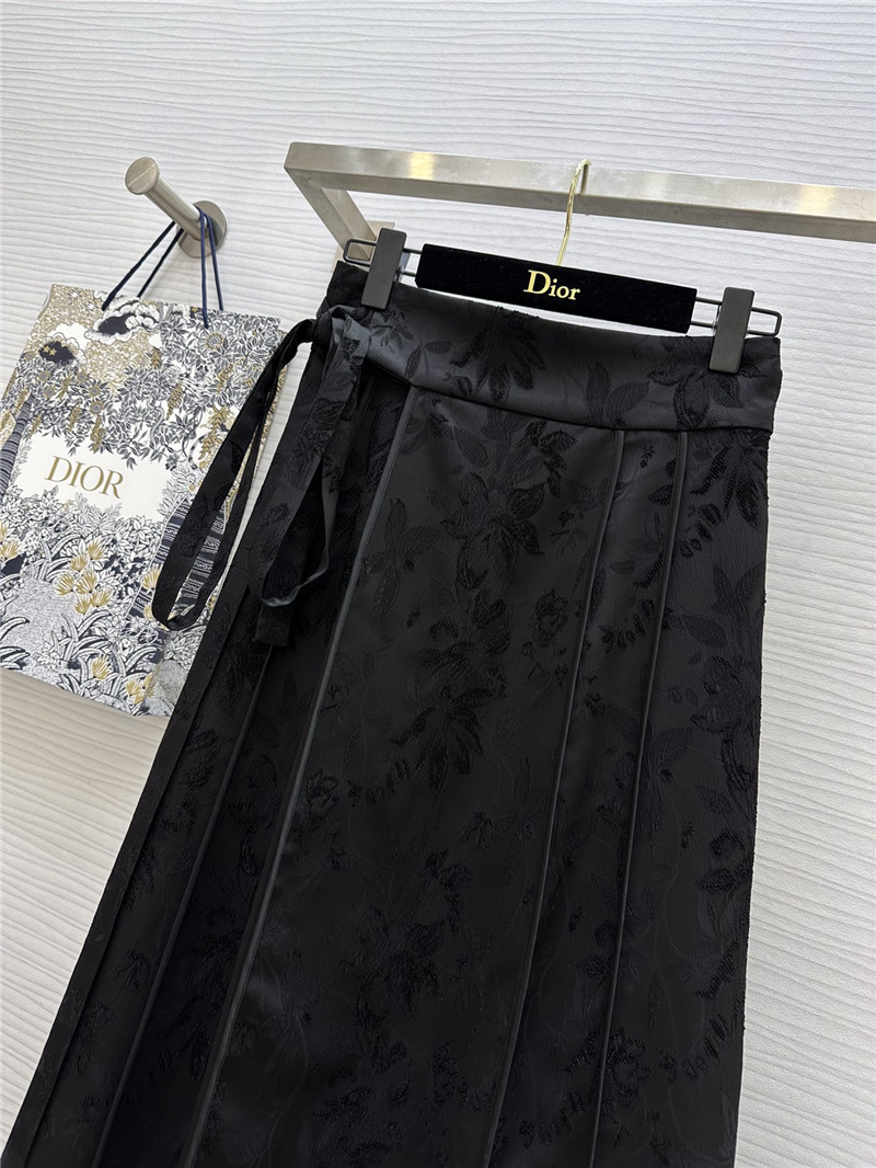 D10r new chinese style one piece wrap skirt