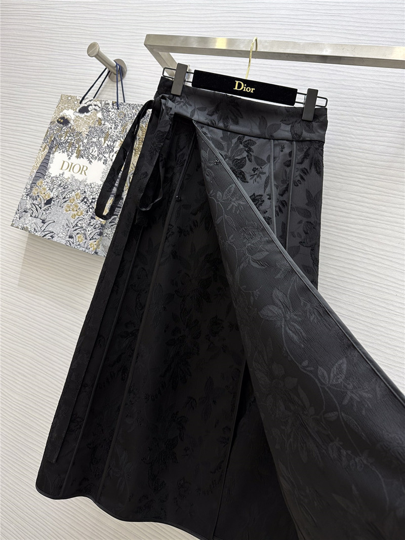 D10r new chinese style one piece wrap skirt